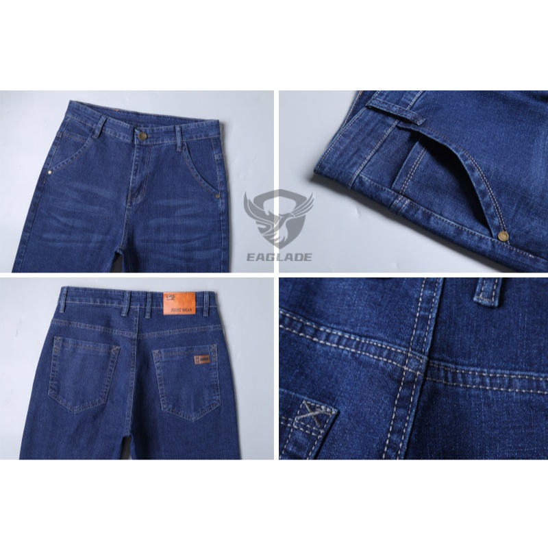 Quần Jean Senior Eagllagee Cho Nam TH8853 Màu Đen
