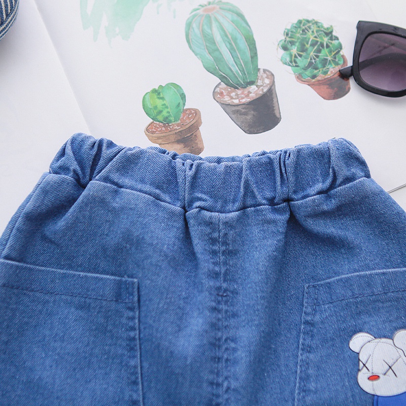 Áo Thun cotton Họa Tiết Hoạt Hình Thời Trang Mùa Hè Cho Bé