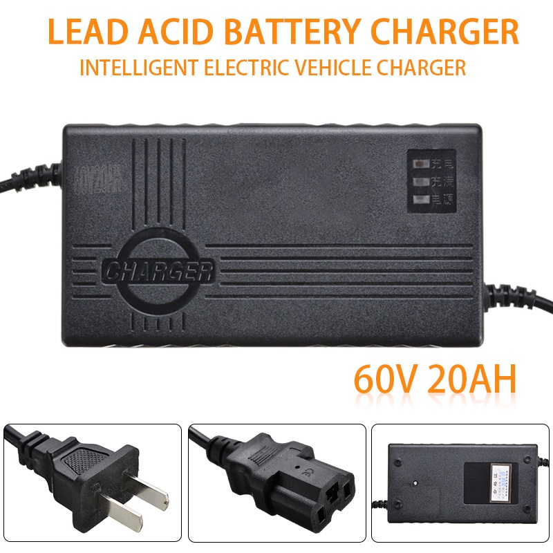 Cục Sạc Thông Minh 60V 20AH DC 60V 4A Dành Cho Xe Đạp Điện DL90