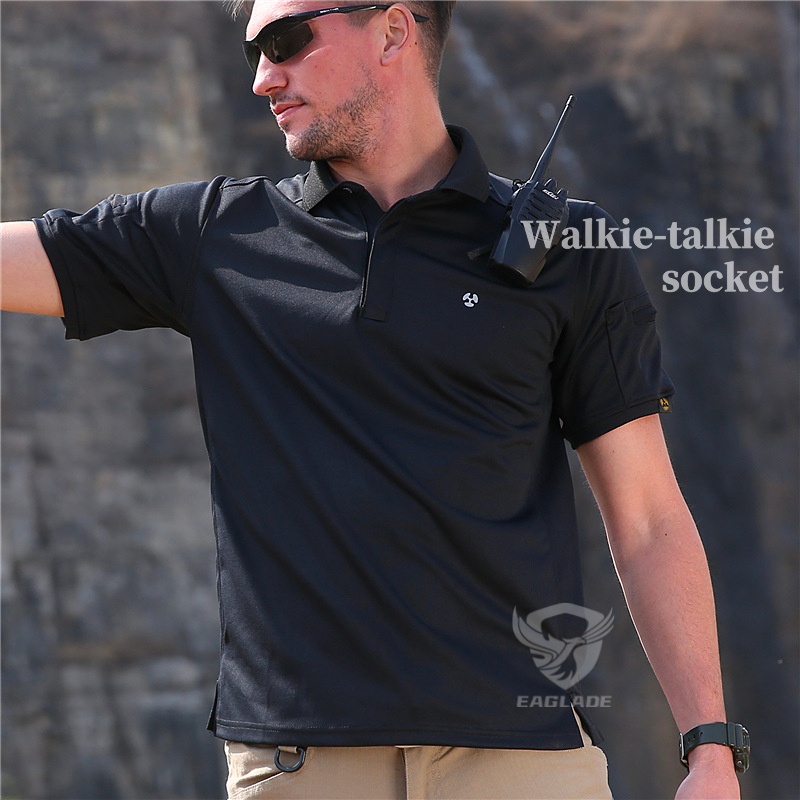 Áo thun EAGLADE ZG-SG058 phong cách thể thao nhanh khô thoáng khí thời trang dành cho nam cỡ S-2XL