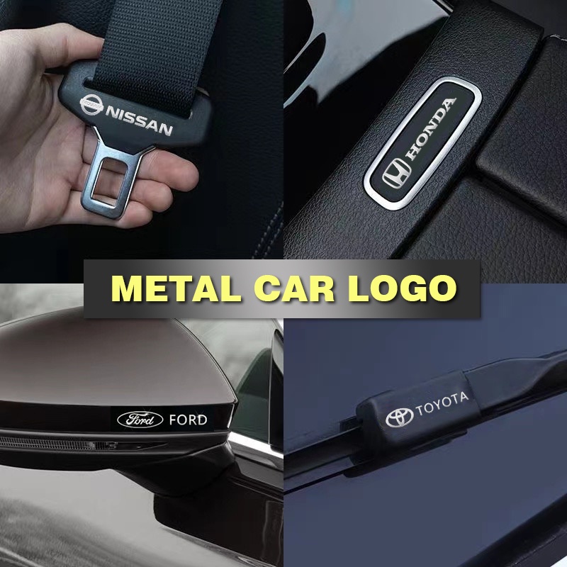 Bc 4,5 cm logo xe hơi 3d nhãn dán kim loại nội thất xe vô lăng điều khiển trung tâm bảng điều khiển xe decal dán xe kim loại cá nhân hóa cao cấp