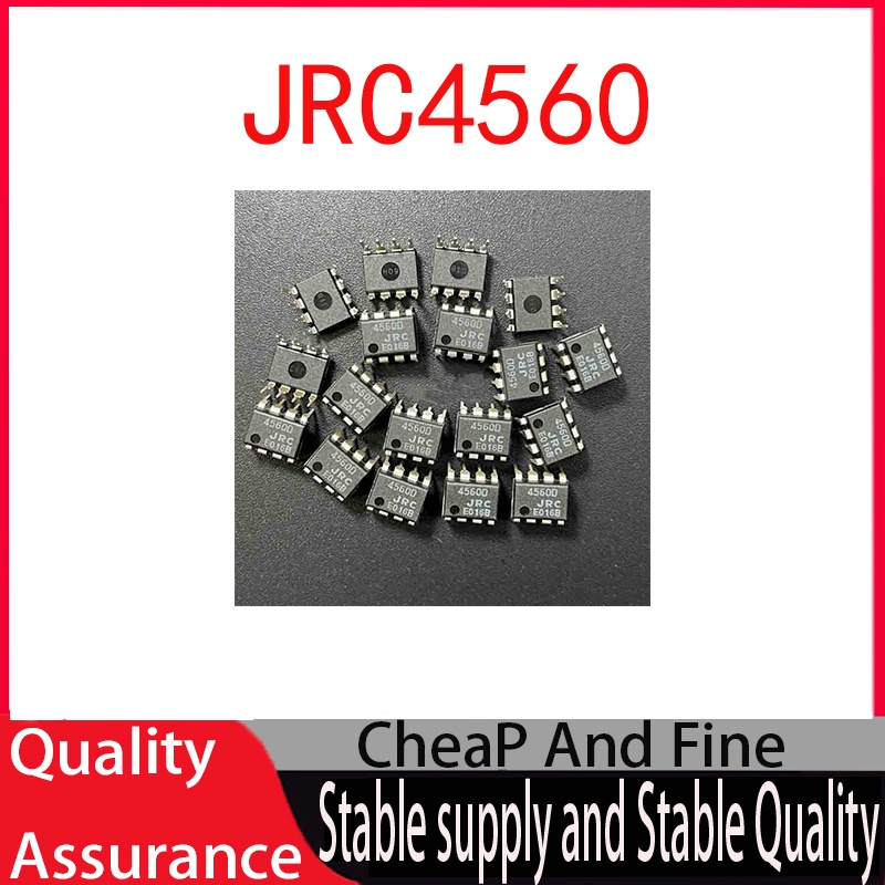 JRC4560 10 chiếc SOP-8 20 CÁI NJM4560M 4560 4560M NJM4560 SOP8 SMD Dual Op Amp Amp Amp Amp IC, đảm b