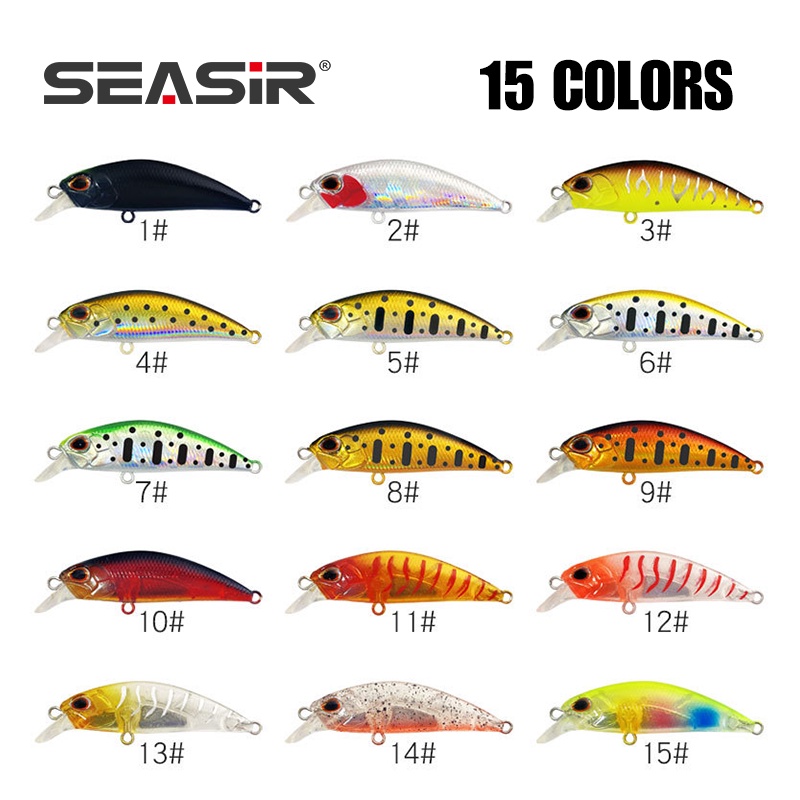 SeaSir Mồi Câu Cá Giả Hình Sao Băng 3.5g Dài 5cm