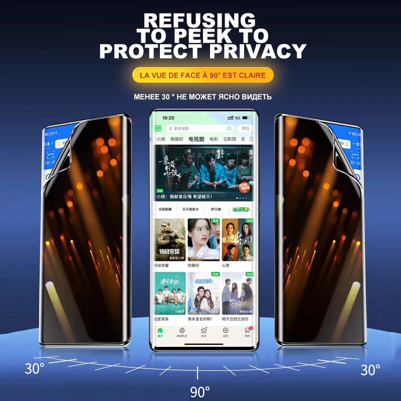 Kính Cường Lực HD Bảo Vệ Toàn Màn Hình Chống Nhìn Trộm Cho Samsung Galaxy S21 S23 S22 Ultra Plus Galaxy Note 20 Ultra