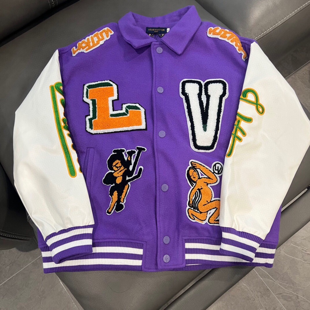 L nam và nữ áo khoác ném bom mới áo khoác thời trang