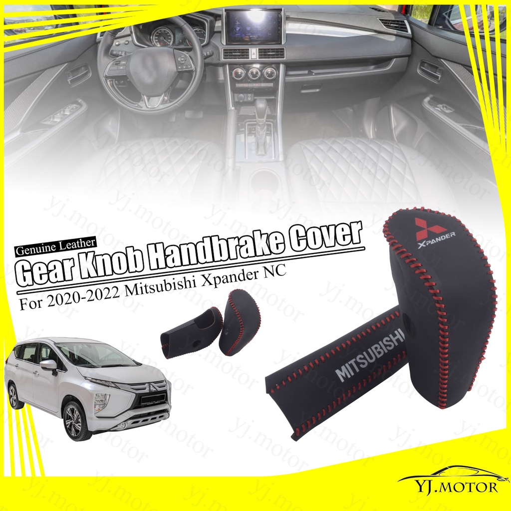 Vỏ Bọc Bảo Vệ Cần Gạt Số Xe Hơi Mitsubishi Xpander NC 2020-2023 Bằng Da Thật