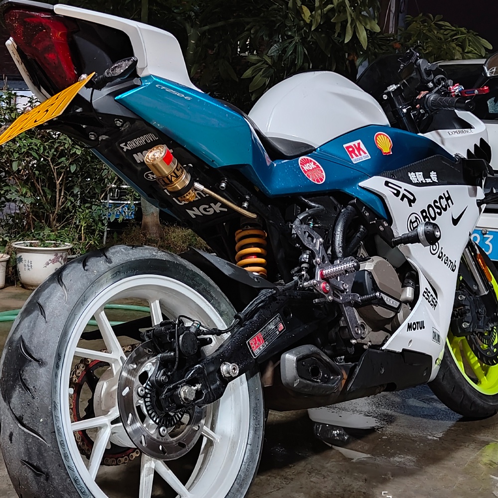 FENDER Sticker Phản Quang Dán Trang Trí Xe Hơi Hình Móng Vuốt Ma Thuật Phía Trước Và Sau Thời Trang