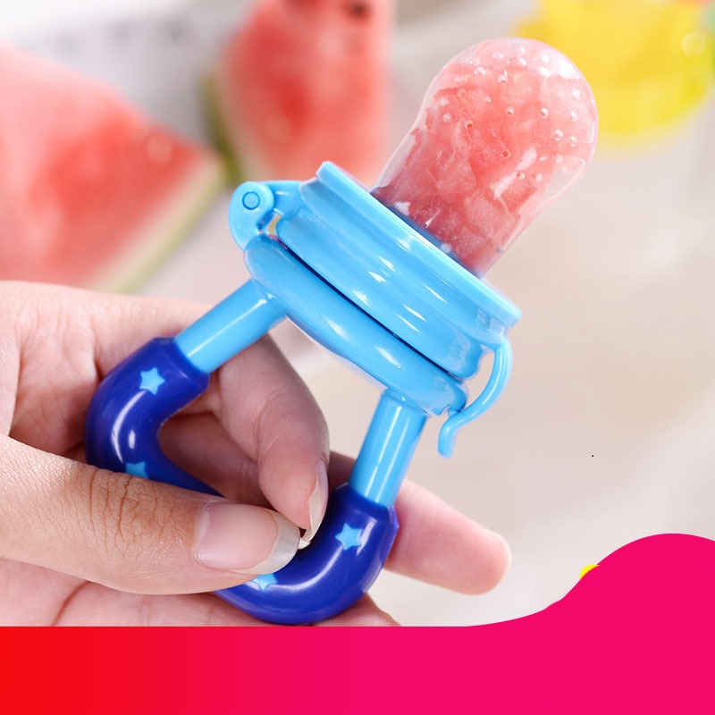 Túi Lưới Silicone Đựng Trái Cây Ăn Dặm Cho Bé