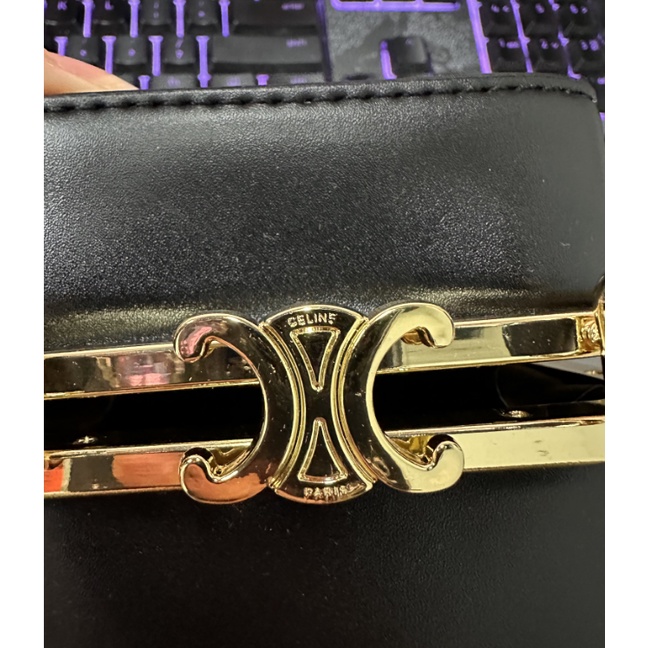 Hộp Tay Da TRIOMPHE Minaudiee