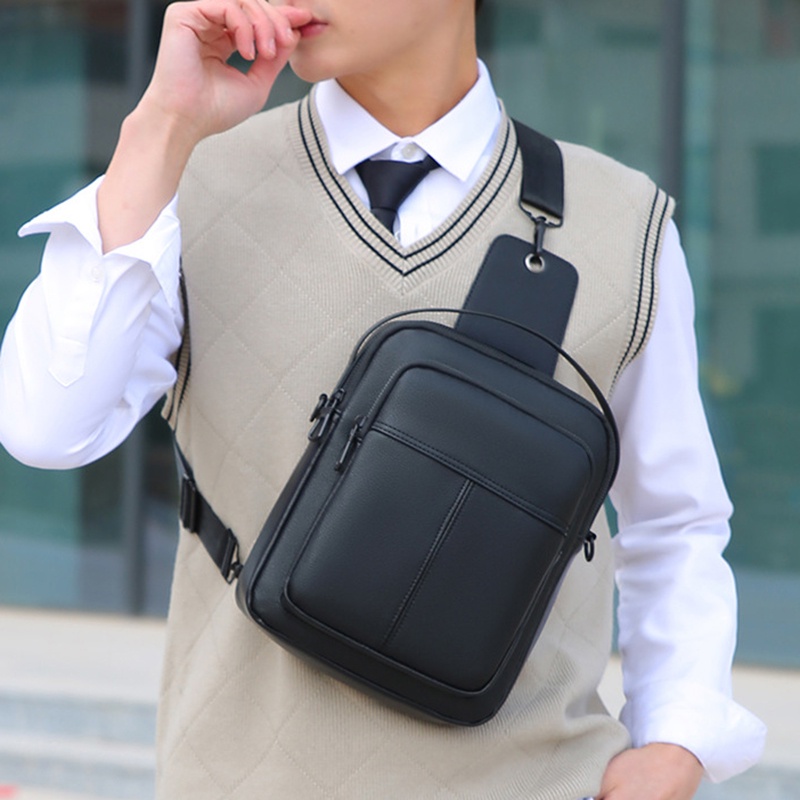 Da Túi Đeo Vai Chống Thấm Nước Phong Cách Doanh Nhân Thời Trang Cho Nam 1357