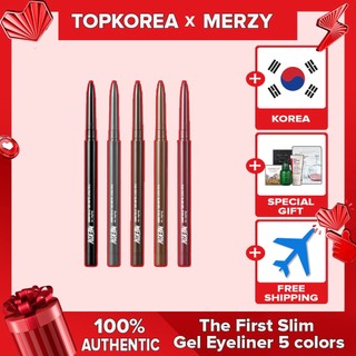 ★merzy merzy★bút kẻ mắt dạng gel mỏng đầu tiên 5 màu / toporea / vận chuyển từ hàn quốc