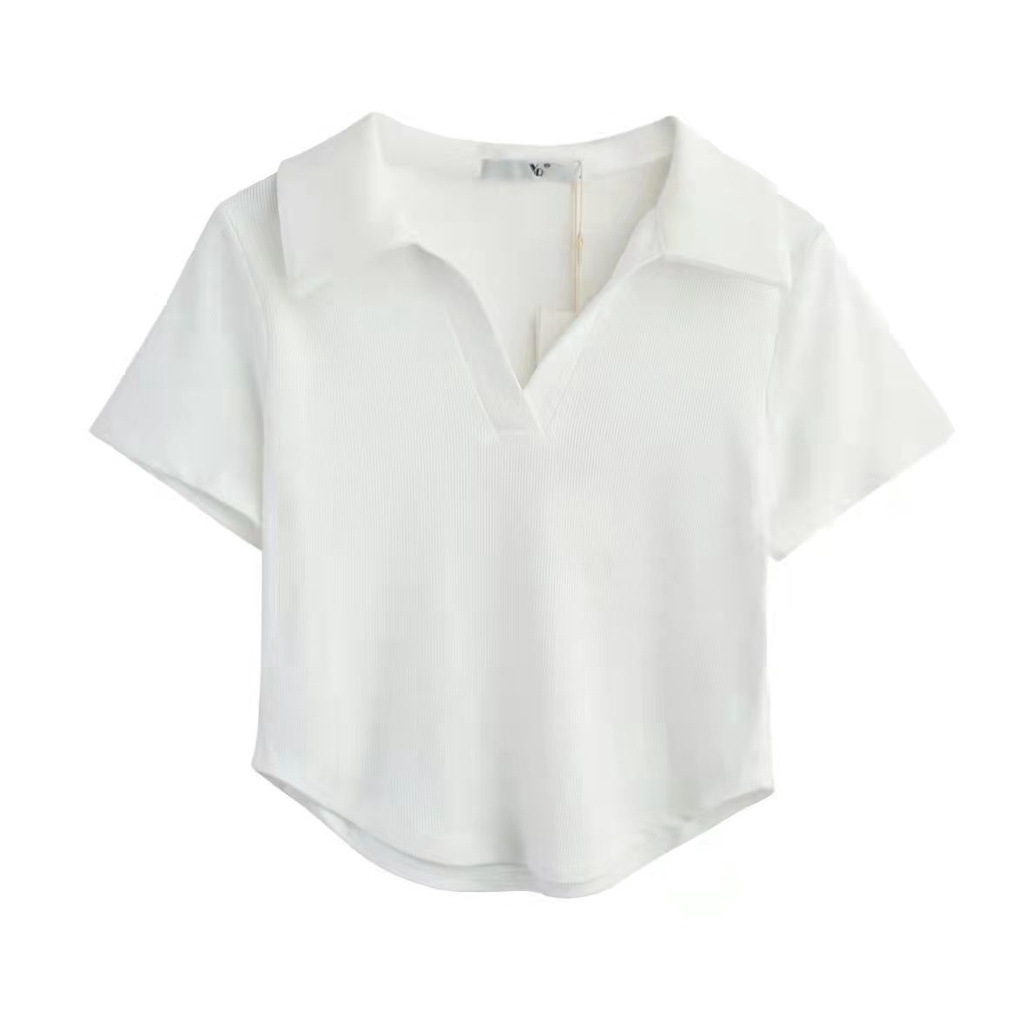 Áo cổ polo COZOK ngắn tay thời trang dành cho nữ