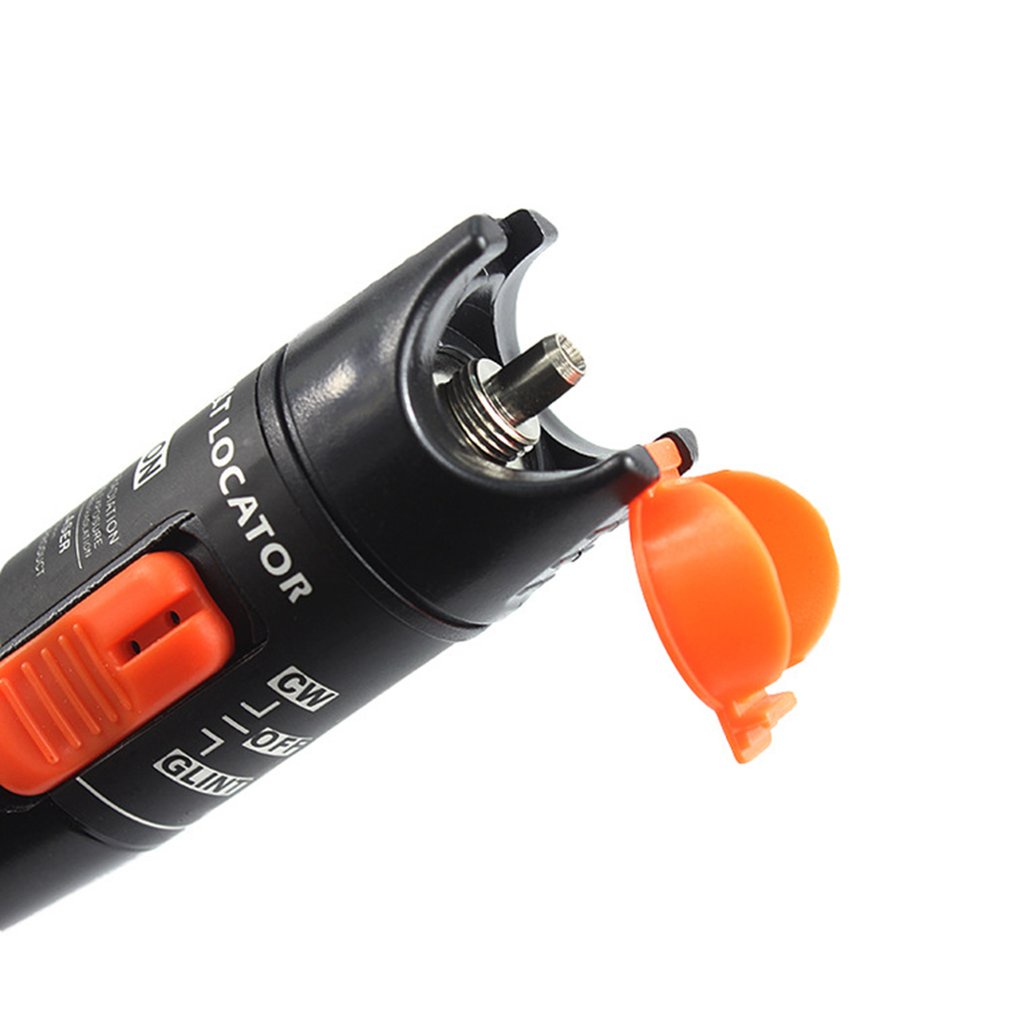 ✿vivi✿Red Laser Fiber Optic Visual Fault Locator Fiber Optic Test Pen 10MW 10KM