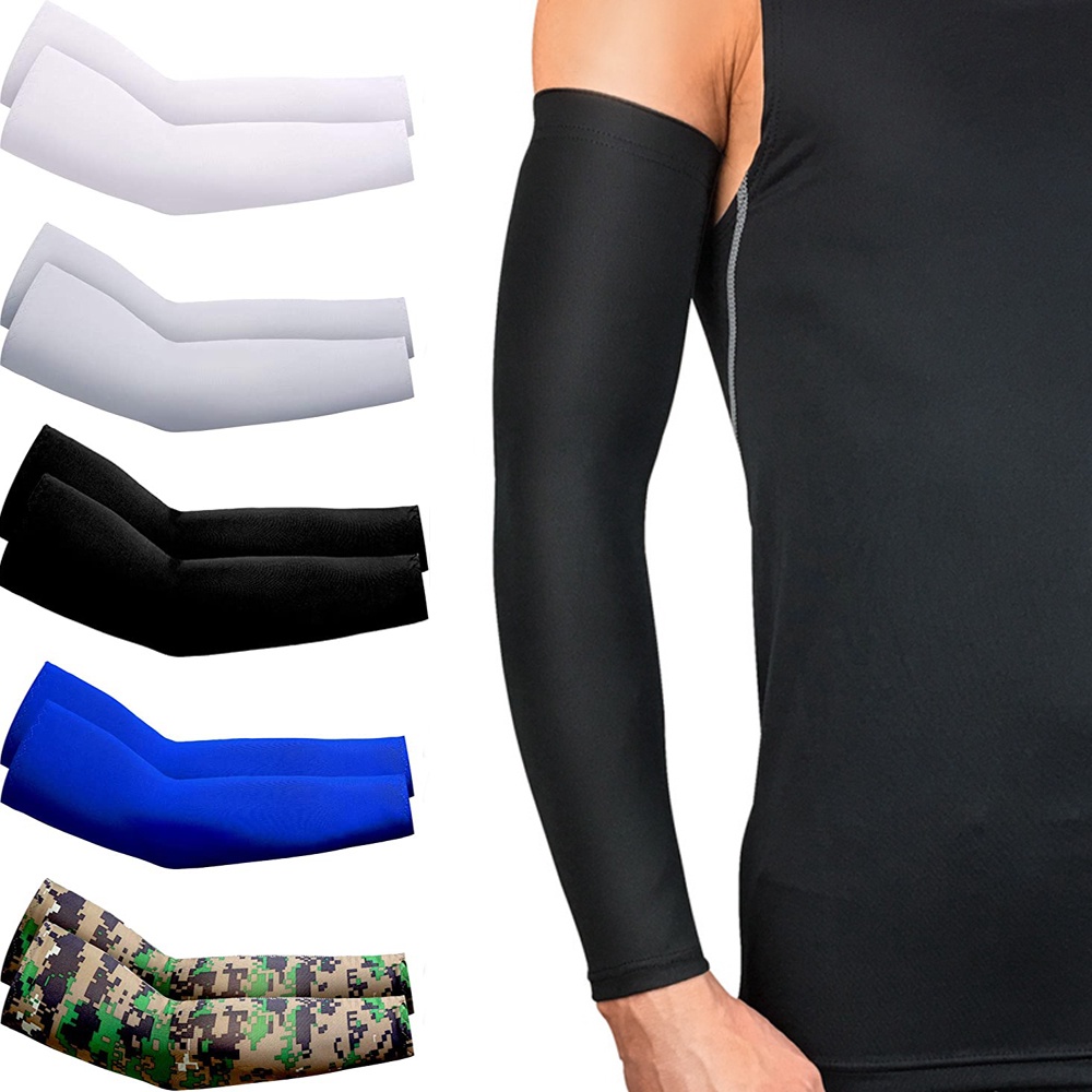 Ống Tay Áo Nén Mát Mẻ Chống Tia UV Có Thể Sử Dụng Cho Nam Và Nữ Khi Chạy Bộ Câu Cá / Đạp Xe / Chạy Bộ Thể Thao Ẩn Hình Xăm Cho