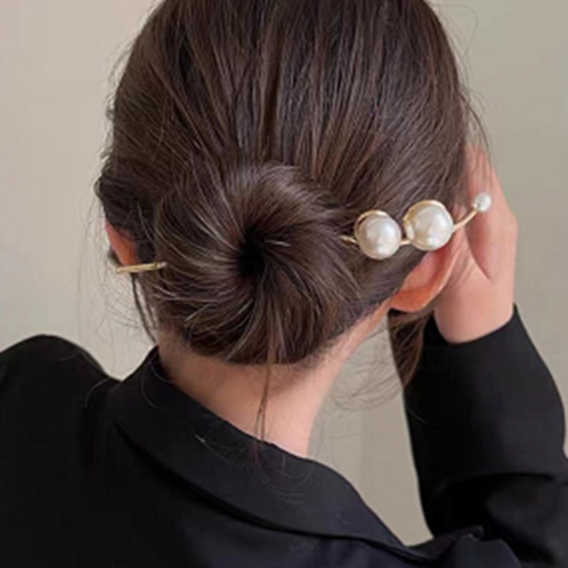 Trâm Cài Tóc Đính Ngọc Trai Phong Cách Vintage