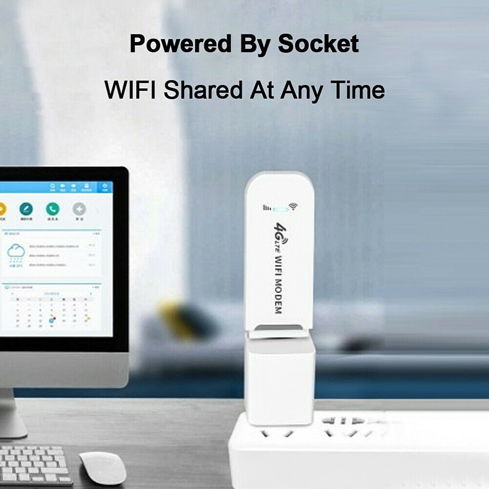 Modem Stick Di động băng thông rộng Thẻ SIM Bộ chuyển đổi WiFi không dây - Usb Phát WiFi 4G LTE 150Mbps 4G Thẻ | BigBuy360 - bigbuy360.vn