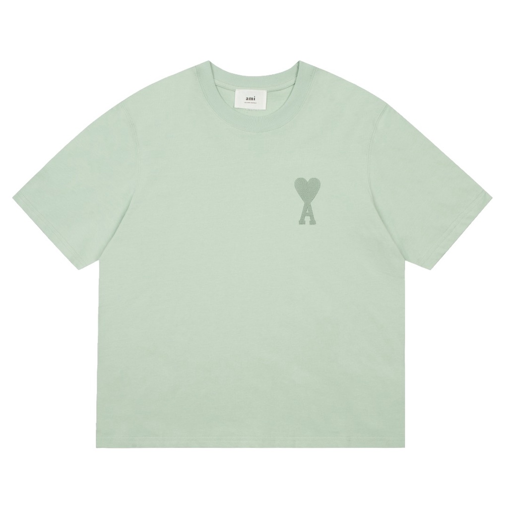 ❤️❤️❤️ Áo Thun Tay Ngắn Thêu Chữ A-MI Love Mới Cho Nam Và Nữ