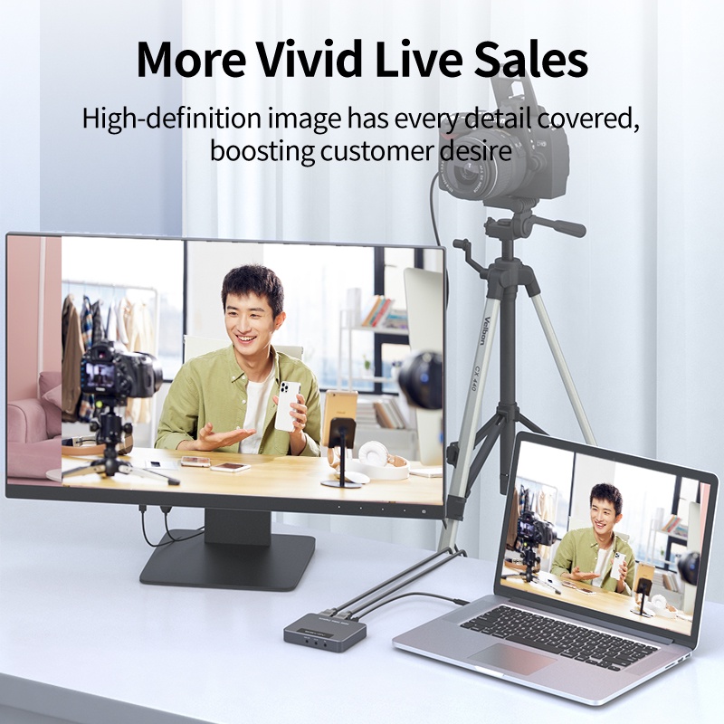 Thẻ Ghi Hình Video Từ ACASIS 4K 1080P Full HD HDMI Sang USB 2.0