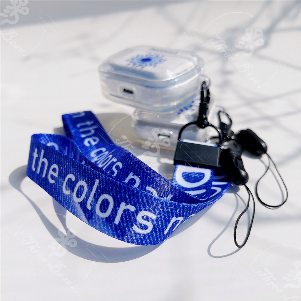 SAMSUNG Vỏ Bảo Vệ Hộp Sạc Tai nghe không dây AirPods Pro2 2022 Gen 3 KPOP BTS-RM Chào Buds 2 Pro Bằng TPU Mềm Kèm Móc Khóa