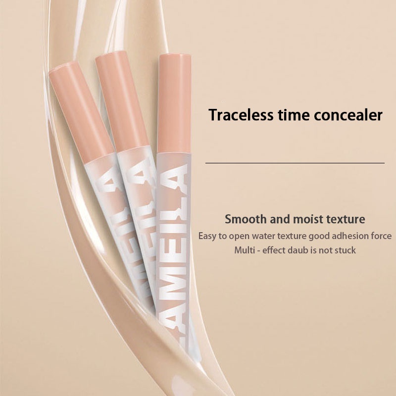 miumiuaKem Che Khuyết Điểm Mịn Lì Kiểm LAMEILA sáng bóng dưỡng ẩm kiềm dầu trang điểm lâu trôi 2 màu sắc tùy chọn