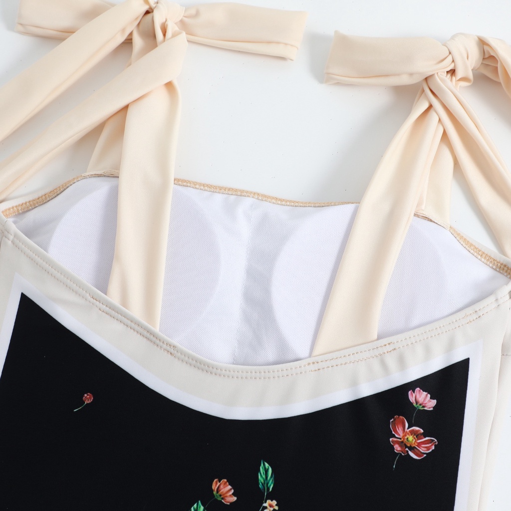 Mới Đồ Bơi Một Mảnh Thắt Nơ Thanh Lịch Sang Trọng Cho Nữ