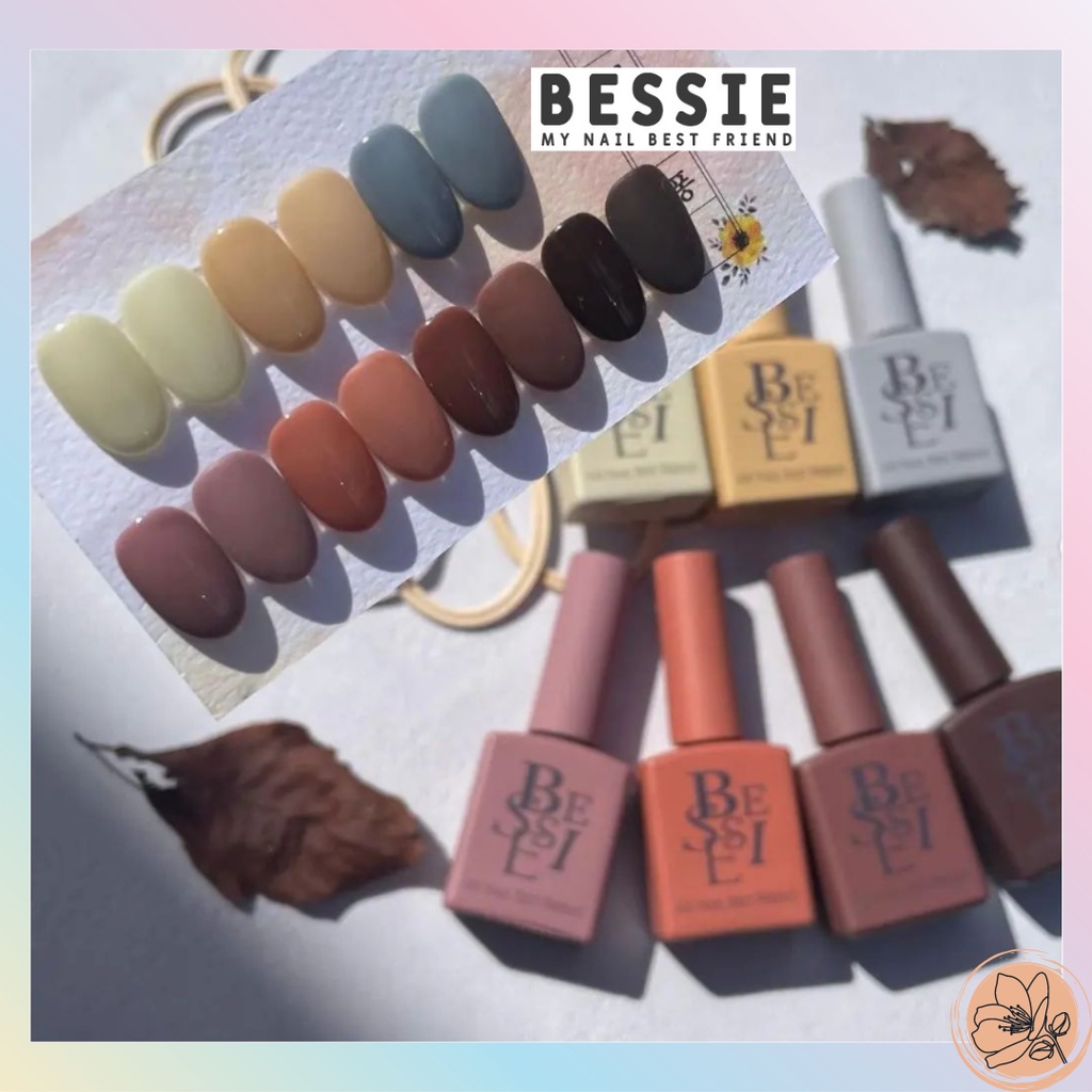 Sơn Móng Tay Gel Bessie x 7 Màu Ngọt Ngào