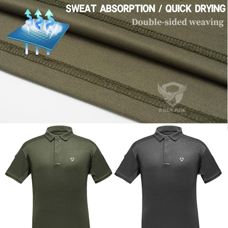 Áo thun EAGLADE ZG-SG058 phong cách thể thao nhanh khô thoáng khí thời trang dành cho nam cỡ S-2XL