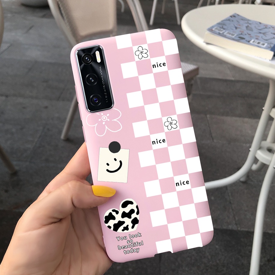 Ốp Điện Thoại Silicone Mềm Màu Kẹo Thời Trang Cho Vivo V20 2021 V2040 V2043 V20SE V 20 SE V2022 V2023 V20SE V 20