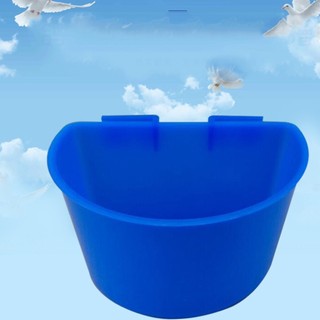 Set 2 Dụng Cụ Đựng Thức Ăn / Nước Uống Bằng Nhựa Dành Cho Chim Bồ Câu / Chim Cảnh