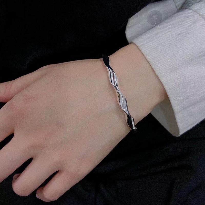 Vòng Tay Bạc 925 Thiết Kế Đơn Giản Thời Trang Cho Nữ Mới