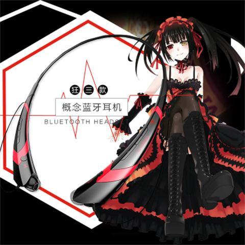 Tai Nghe Bluetooth Không Dây Hình Anime Hatsune Miku