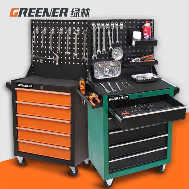 Xe Đẩy Dụng Cụ Sửa Chữa Ô Tô 5 Ngăn Kéo Phần Cứng Hộp Đựng Bảo Trì Đa Năng Hội Thảo Tủ