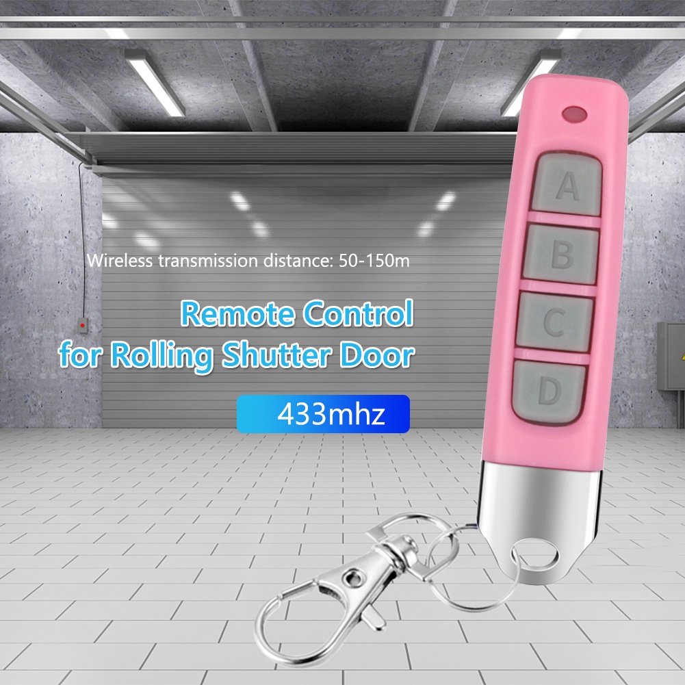 Chìa Khóa Điều Khiển Từ Xa 4 Nút Bấm Tần Số 433MHZ Cho Xe Hơi