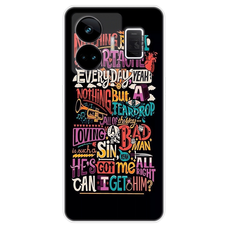 Ốp Điện Thoại TPU Dẻo Họa Tiết Hoạt Hình Dễ Thương Cho Realme GT Neo5 Realme GT Neo 5