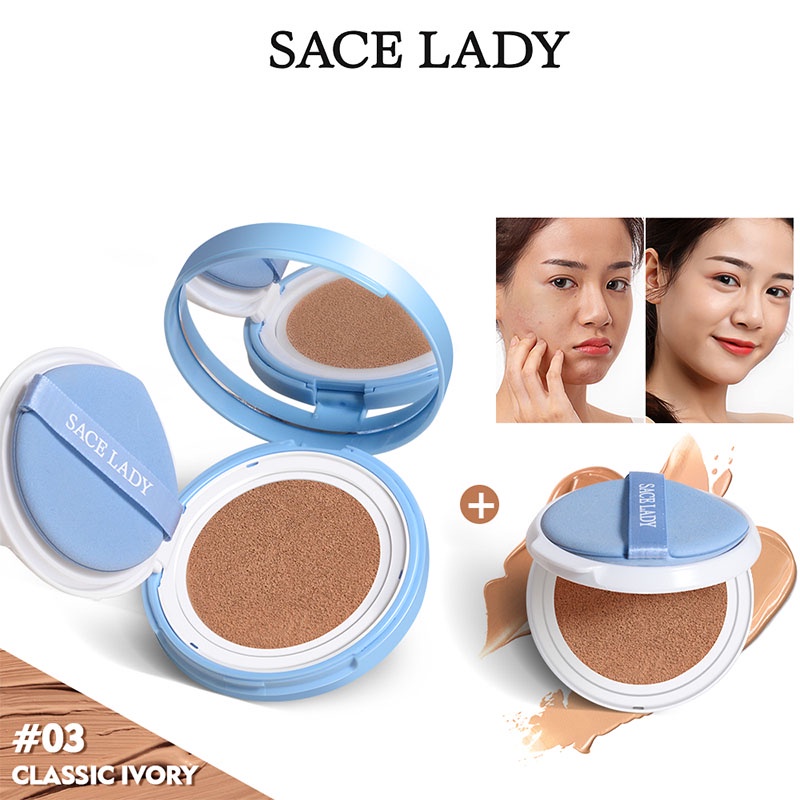 Phấn Phủ Dạng Bột SACE LADY Kiềm Dầu, Kháng Nước