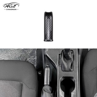 1 ABS Sợi Carbon Màu Hoặc Đỏ Đỗ Xe Phanh Tay Phanh Tay Cầm Dành Cho Xe Ford Everest Ranger XL XL XLT XLS Sport Lariat Wildtrak 2015-2023