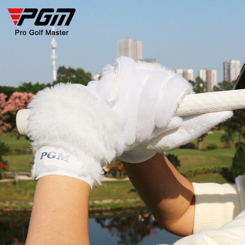 Găng Tay Lông Thỏ Giữ Ấm PGM Dành Cho Nữ Chơi Golf