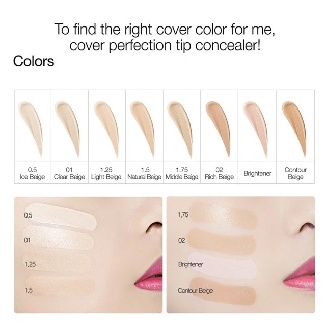 Kem Che Khuyết Điểm the SAEM SPF28 / PA + + 6.5g / 14 Màu Tùy Chọn