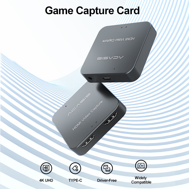 Thẻ Ghi Hình Video Từ ACASIS 4K 1080P Full HD HDMI Sang USB 2.0