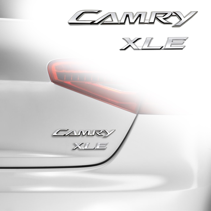 Nhãn Dán Kim Loại Trang Trí Thân Xe Hơi Toyota Camry Xe Hơi Thể Thao TRD