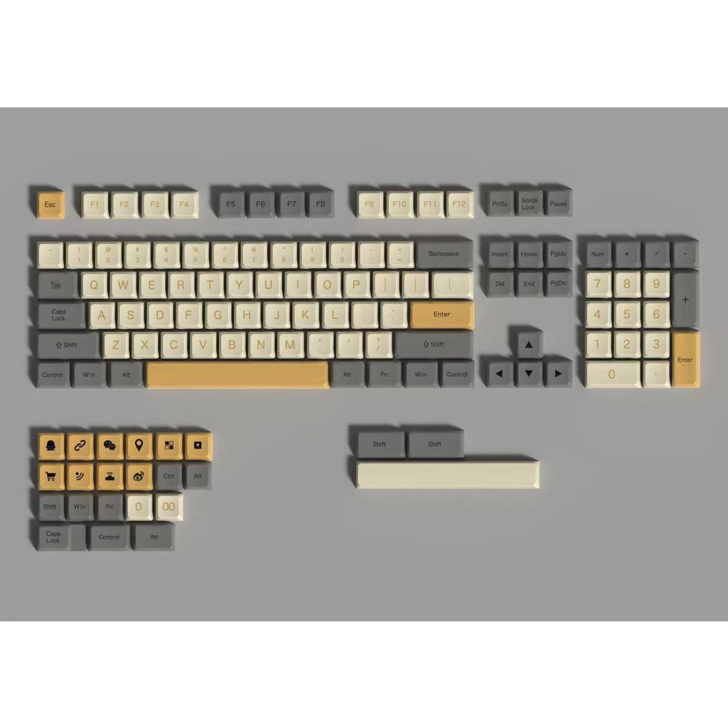 PBT Bàn Phím Cơ Keycaps XDA/MDA/Cherry Hồ Sơ Cho Gateron Cherry MX Công Tắc 108/98/87/84/68/64/61 Phím Bàn Phím Keycap