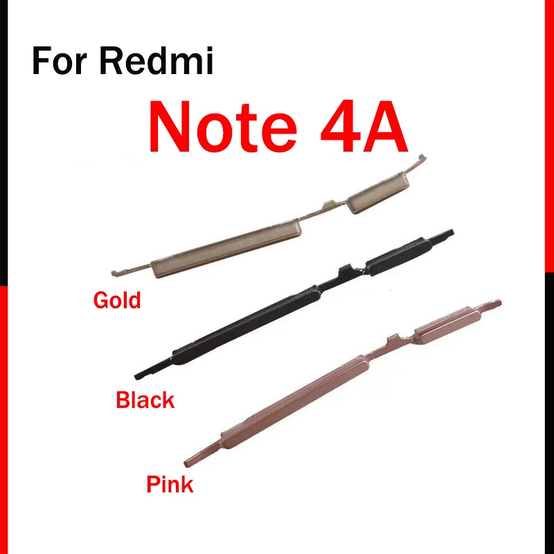 Nút Nguồn Và Nút Âm Lượng Thay Thế Chuyên Dụng Cho Xiaomi Redmi Note 3 4 4A 4X