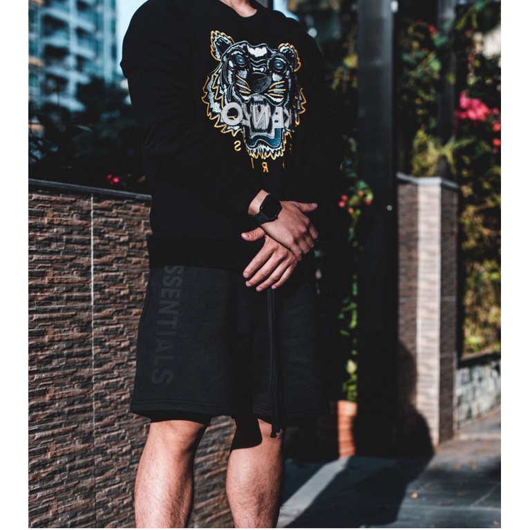 Quần Short Cotton Dáng Rộng Dây Rút Phong Cách Hip Hop Thời Trang Mùa Hè Cho Nam Và Nữ