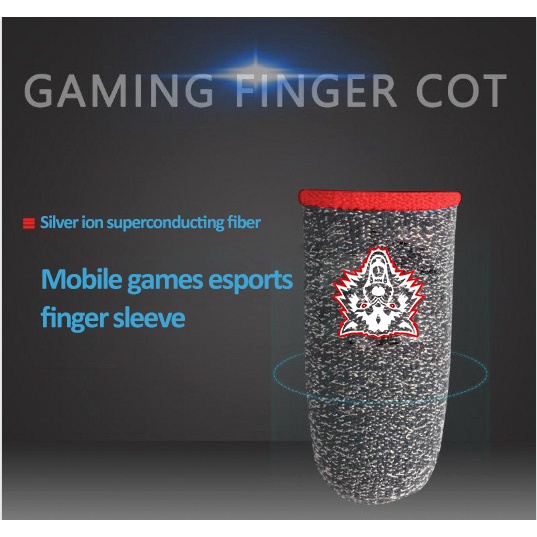 Cũi ngón tay BlueWow họa tiết sói chống nước và mồ hôi chơi game Pubg Mobile Call of Duty COD CODM