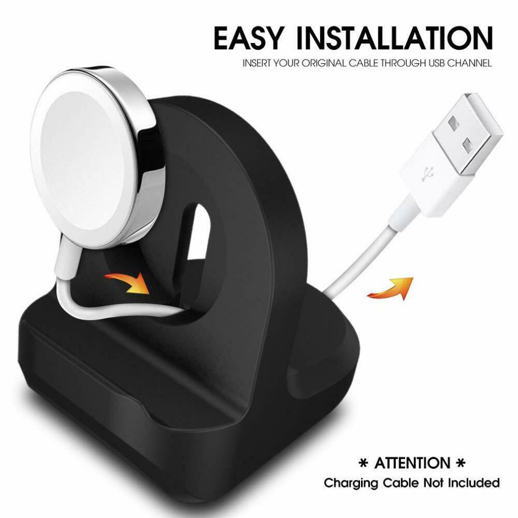 Đế Sạc Đứng Bằng Silicon Cho Đồng Hồ Thông Minh Apple Watch Series 8 Ultra 7 6 5 4 3 2 SE