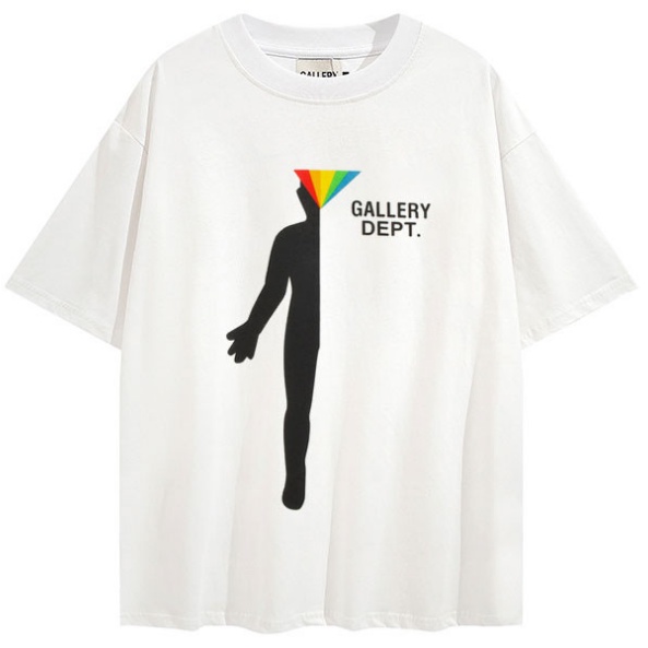 GALLERY DEPT GD Nam Nữ Áo thun ngắn tay thông thường 0223