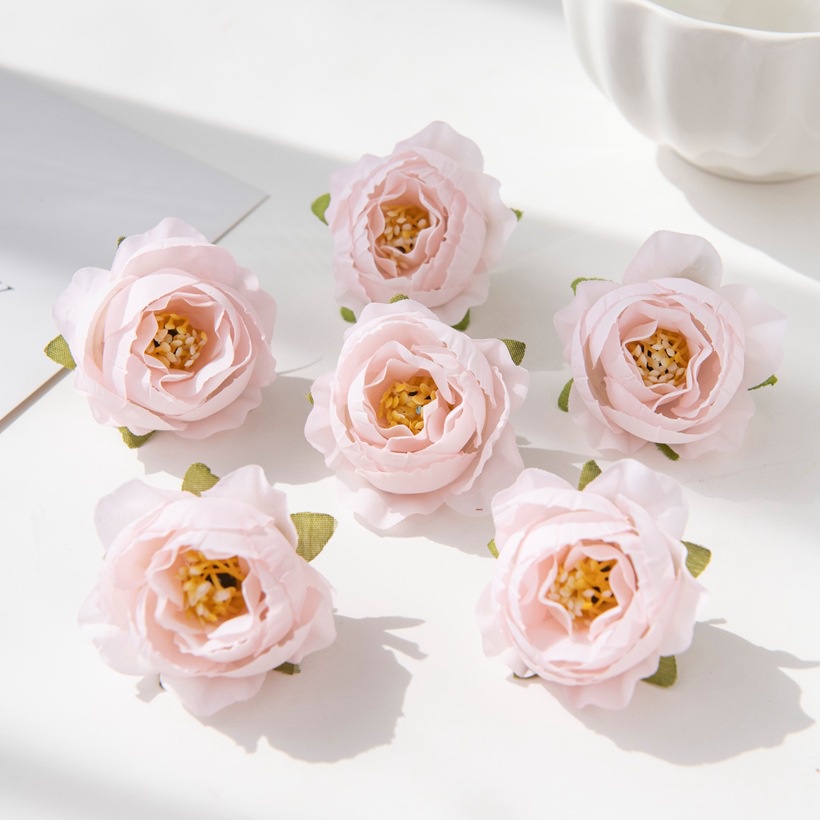 Đầu Hoa Hồng Giả DIY Trang Trí Tường Nhà / Tiệc Tùng
