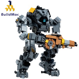 Bộ đồ chơi lắp ráp rô bốt titanfall ion titanium 888 mảnh
