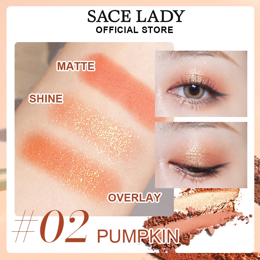 Phấn mắt SACE LADY nhũ kim tuyến dạng lỏng 2.5g