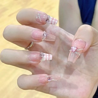 Set 24 Móng Tay Giả Kèm Keo Dán